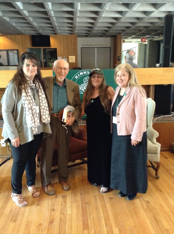 Nancy Avery Dafoe (K'74), Bill Rosenfeld, Billie Jean Stratton (K'74), and Jo Pitkin (K'78) in McEwen's Cafe Opus